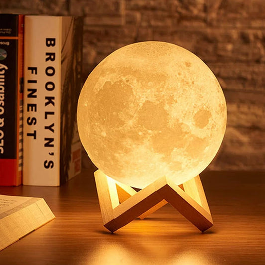 Lámpara Luna LED