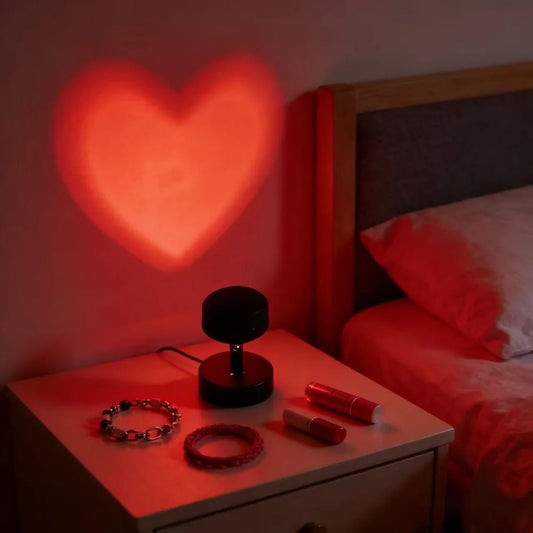 Proyector LED Corazón Romántico