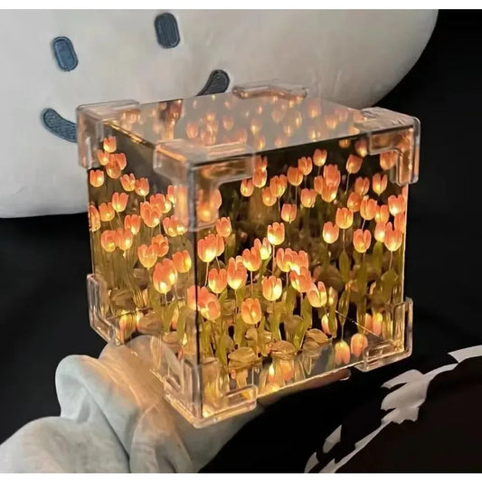 Lámpara Tulipán DIY