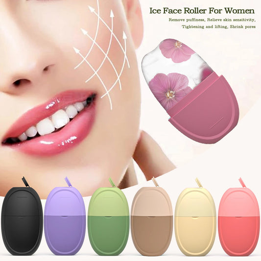 Ice Roller Facial – Masaje Frío para Rostro, Ojos y Cuello